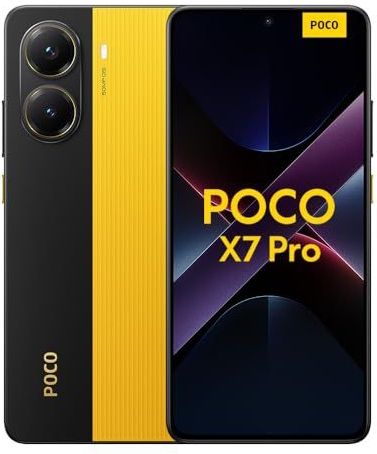 Xiaomi - POCO X7 Pro - Smartphone - Geel - 12 + 256 GB - 50 MP handcamera met OIS - 6000 mAh batterij met 90 W HyperCharge - IP68