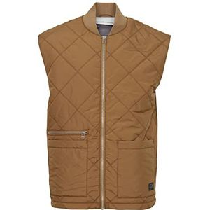Casual Friday CFOlas 0055 gewatteerde vest voor heren, 181022/Ermine, 3XL, 181022/Ermine, 3XL