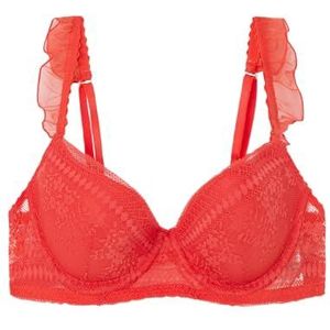 Women'Secret Vrouwelijke Valentine gevoerde beha voor dames, melocoton, 90C