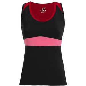 DEHA Eco-Wear Color Block shirt met bandjes, Cami Shirt Black S