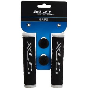 XLC Unisex - Handgrepen voor volwassenen Dual Colour GR-G07, zwart, wit, uniseks