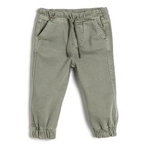 Koton Babyboys Jogger Broek Zakken Elastische Tailleband Katoenen Broek, grijs (ed3), 18-24 Monate