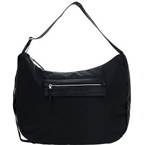 CALVIN KLEIN CK Essential Oversized HOBO-tassen voor dames, zwart, Medium