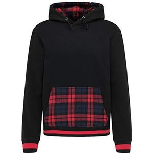 Colina heren hoodie, rood/blauw, XL