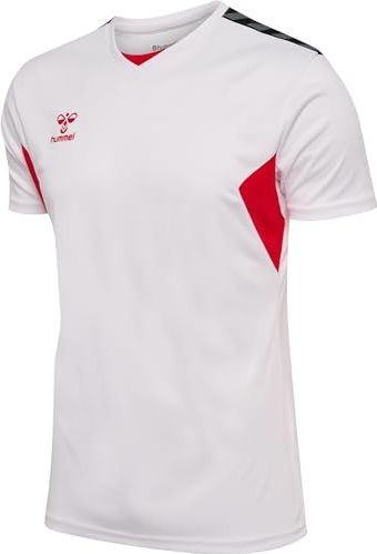 hummel - hmlAUTHENTIC PL JERSEY S/S - T-shirt - Zwart - 100% Gerecycled Polyester