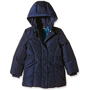 Tommy Hilfiger Meisjesjas Back to School Mini Coat, blauw (Black Iris 002), 98 cm