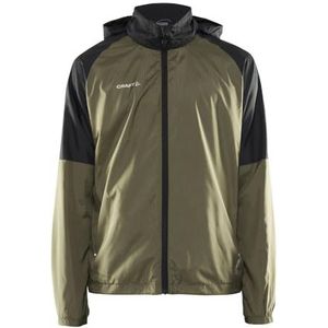 Craft Core UNIFY WIND JACKET | windjack heren S | Rift/Black | met zachte mesh-voering | 2 zakken met ritssluiting | verstelbare capuchon | windjack heren licht | windbreaker heren