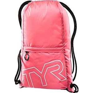 TYR Unisex Draw String Rugzak met trekkoord (Pack van 1), roze, ALL, Classique