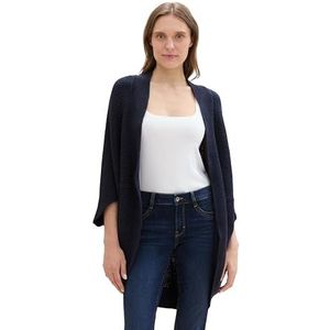 TOM TAILOR Cardigan voor dames, 10668 - Sky Captain Blue, Eén maat