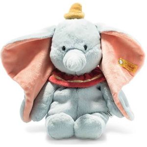 Steiff Knuffeldier Dumbo van Winnie Poeh, schattig knuffeldier, jongens, meisjes en baby's vanaf 0 maanden, Soft Cuddly Friends Disney Orig., olifant 30 cm, 024559