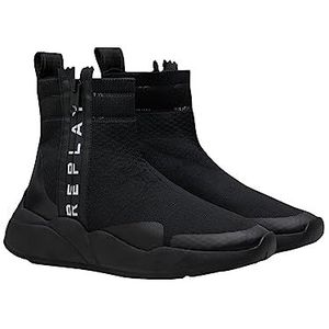Replay Hera Studio Sneakers voor dames, 562 Black Black Black, 38 EU
