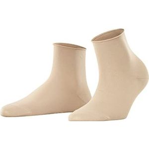 FALKE Dames Sokken Cotton Touch W Sso katoen eenkleurig 1 paar, Beige Ginger 4029, 35-38