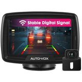 AUTO-VOX CS2 - Achteruitrijcamera - Draadloos - 4,3 inch Monitor - Super Nachtzicht