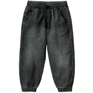 United Colors of Benetton Jeans voor kinderen en jongens, Black Denim 700, 5 jaar