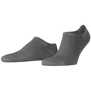 FALKE Heren Liner sokken Family M IN Katoen Onzichtbar eenkleurig 1 Paar, Grijs (Light Grey Melange 3390), 43-46