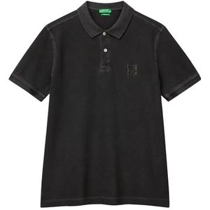 United Colors of Benetton Poloshirt M/M, Zwart, S