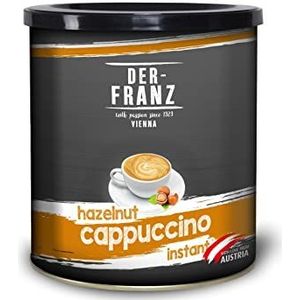 Der-Franz Instant-Cappuccino, gearomatiseerd met Hazelnoot, 500 g