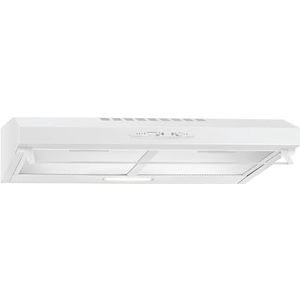 Bomann DU623-3-wit afzuigkap vizier, wit, afzuigkap onderbouw met een breedte van 60 cm, sterke zuigkracht van 205 m³/h, efficiënte ledverlichting (warm wit 2 W