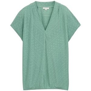 TOM TAILOR T-shirt voor dames, 13010 - Faded Green, XL