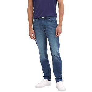 TOM TAILOR Trad Relaxed Jeans voor heren, 10114 - Clean Dark Stone Blue Denim, 29W x 30L