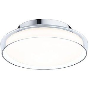 Paulmann 71078 LED plafondlamp Selection Bathroom Luena IP44 3000 K 600lm 230 V 11,5W glas, chroom badkamerlamp