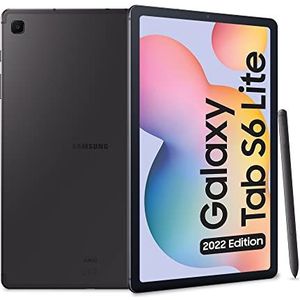 Samsung Galaxy Tab S6 Lite (2022), S Pen, tablet, 10,4 inch touchscreen LCD TFT, LTE, RAM 4 GB, 64 GB uitbreidbaar, batterij 7040 mAh, tablet Android 12 Oxford Gray [Italiaanse versie] 2022
