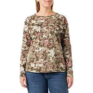 Camel Active Womenswear Dames 309302/8T99 trui, multicolor AOP, L