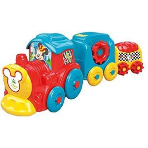 Clementoni Baby - Disney Baby Activity Train, activiteitencentrum educatief, 10-36 maanden, 17168, Meerkleurig