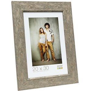 Deknudt Fotolijst, hout, grijs, 50 x 60 cm
