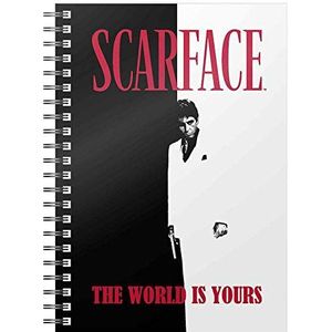 SD Toys Scarface Notebook The World Is Yours Stationery