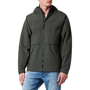 Springfield Parka Bloques Color jas voor heren, donker kaki, XL