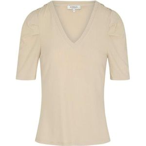 Morgan - T-shirt, Beige, M