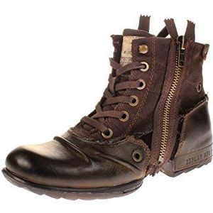 Replay Gmu01 .000.c0003l Biker Boots voor heren, Dk Brn 018, 41 EU