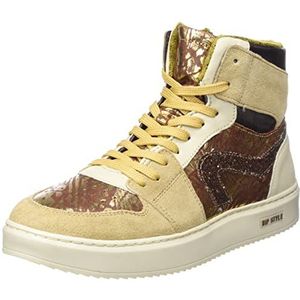 HIP H1665 Sneaker, Natural Brown, 38 EU