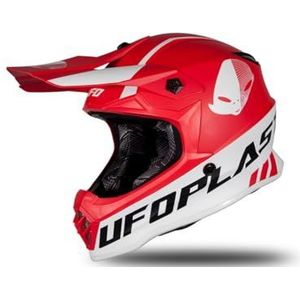 UFO PLAST Helm Boy Korey rood mat M