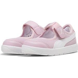 PUMA - Courtflex v3 - Tennisschoenen - Blauw - Mesh - KinderFit