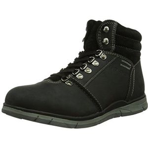 s.Oliver 16235, Hi-Top voor heren, Zwart 1, 45 EU