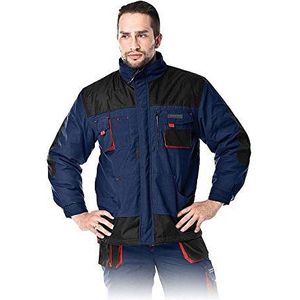 Leber&Hollman LH-Fmnw-J_Gbcl vormen gevoerde beschermende jas, donkerblauw-zwart-rood, maat L