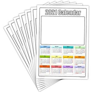 Springboard kleur en maak je eigen kalender A3 (Pack van 50)