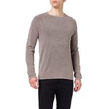 KEY LARGO MST Thomas Pullover voor heren, grijs (1103), S