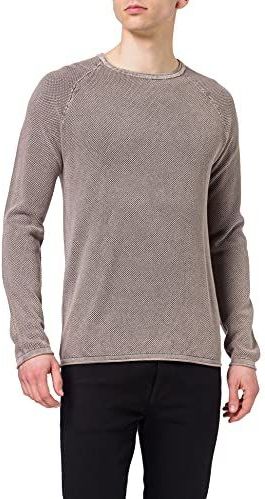 KEY LARGO MST Thomas Pullover voor heren, grijs (1103), S