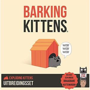 Barking Kittens NL - Kaartspel - Bevat 20 nieuwe hilarische kaarten om aan je basisspel toe te voegen - Vanaf 7 jaar - 2 tot 10 Spelers - Nederlandstalig