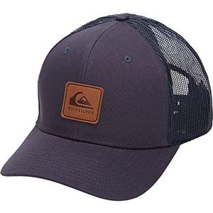 Quiksilver Mannen gemakkelijk doet het Snap Back Trucker Hat Baseball Cap, marine Blazer, One Size