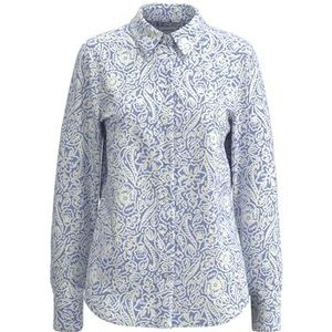 Seidensticker - Damesblouse - Lichtblauw - 100% Viscose