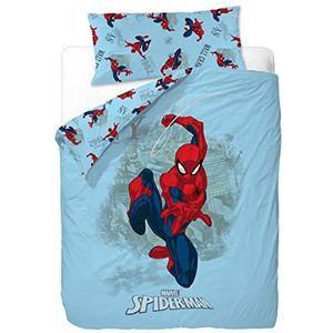 Spiderman - 2-delig dekbedovertrek voor 90 cm breed bed