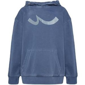 LTB Jeans Capuchontrui voor jongens Domara Modern Casual capuchontrui lange mouwen om over te trekken, 100% katoen in blauw - maat 104 cm, Riviera 11170, 104 cm