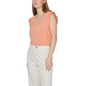 VIMIOSA V-hals S/L TOP, Shell Coral., XL