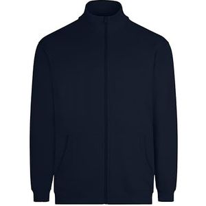 Mukua SZ270U Cooper, uniseks sweatshirt met ritssluiting, marineblauw, maat XXL, marineblauw, XXL