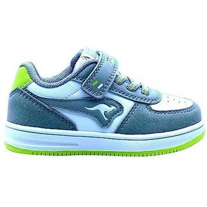 KangaROOS K-CPI Piglet EV Sneakers voor jongens, uniseks, Ultimate Grey/Lime, 21 EU, Ultimate Grey Lime, 21 EU