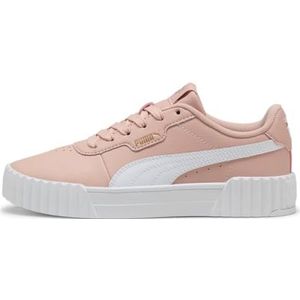 PUMA Dames Carina 3.0 Sneaker, Rozenkwarts Wit Goud, 5 UK, Rozenkwarts PUMA Wit PUMA Goud, 38 EU